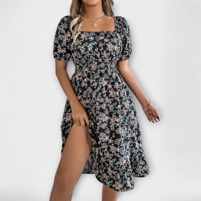 Nora – Vestido de flores veraniego